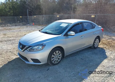 2016 Nissan Sentra S из США, поврежденный, VIN 3N1AB7AP3GY292720